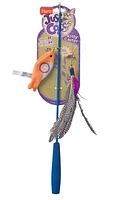 Hartz Just for Cats Kitty Caster Cat Toy, Wand Toy for Cats