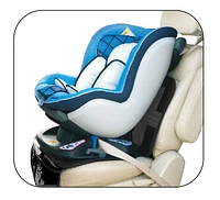 CAR SEAT PROTECTOR, 18.5 in. W x 40.9 in. H