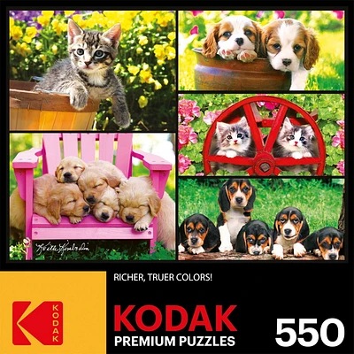 Kodak 550pc Puzzle - Chiots et chatons (Anglais seulement)