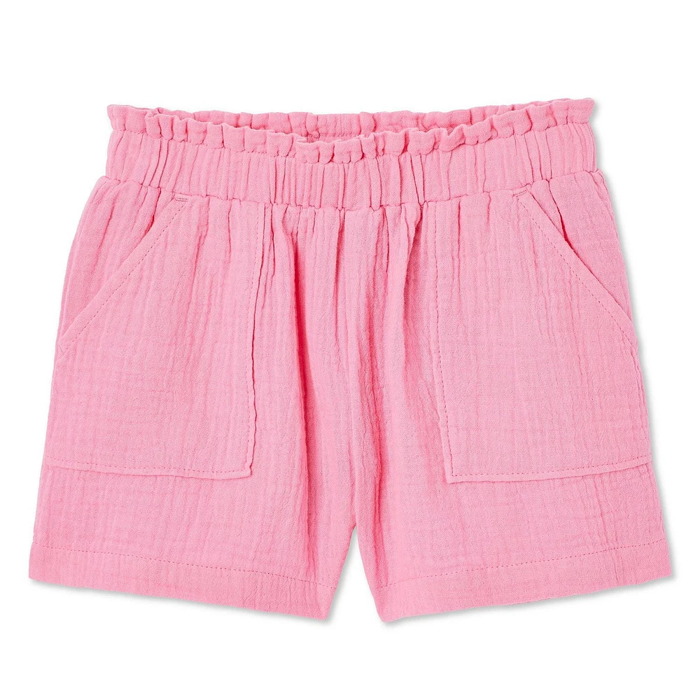 Short en gaze George pour petites filles