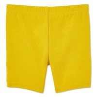 Short de vélo George pour petites filles Tailles 2T-5T