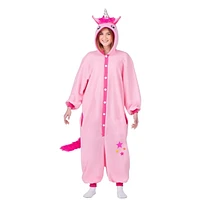 Adult Pink Unicorn Onesie Costume