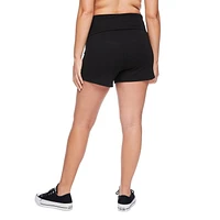 Short utilitaire coupe dauphin par-dessus le ventre Paisley Sky Maternité Tailles P-TTG