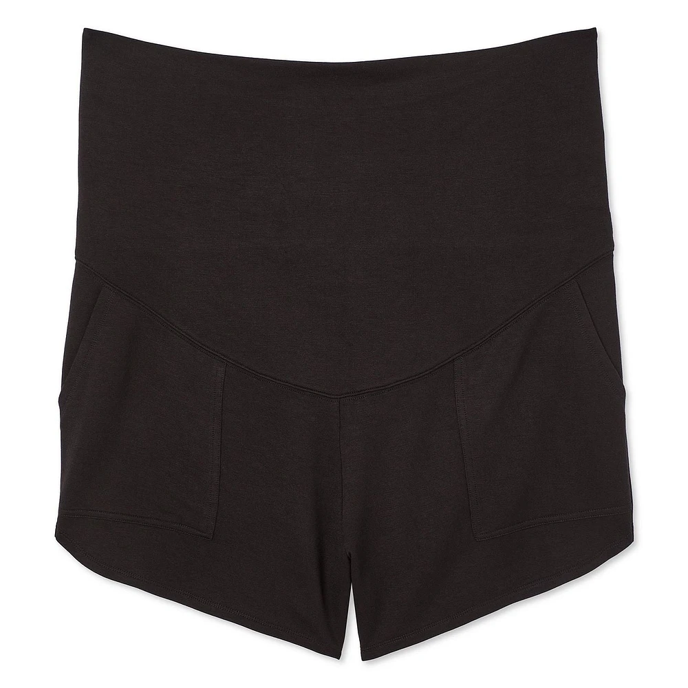 Short utilitaire coupe dauphin par-dessus le ventre Paisley Sky Maternité Tailles P-TTG