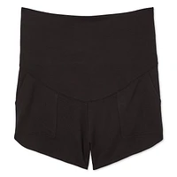 Short utilitaire coupe dauphin par-dessus le ventre Paisley Sky Maternité Tailles P-TTG