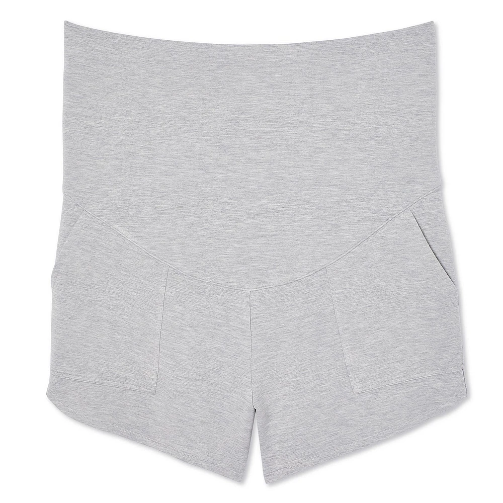 Paisley Sky Maternity OTB Dolphin Utility Short, Sizes S-XXL