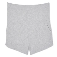 Paisley Sky Maternity OTB Dolphin Utility Short, Sizes S-XXL