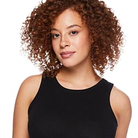 Paisley Sky Maternity Rib Halter Racer Tank, Sizes S-XXL