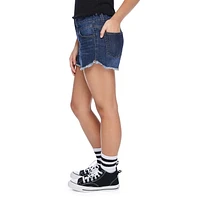 My Sister's Closet Girls' Dolphin Hem Seamed Short, Sizes 7-18
