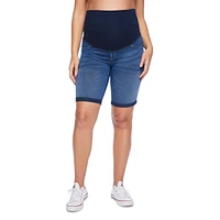 Paisley Sky Maternity OTB Knit Bermuda Short