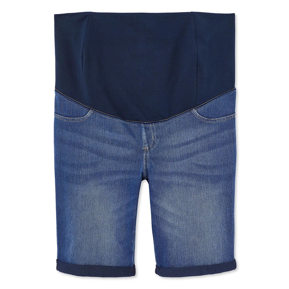 Paisley Sky Maternity OTB Knit Bermuda Short