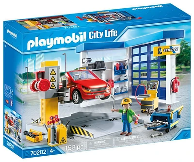 Playmobil Car Repair Garage 70202