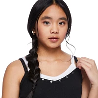 My Sister's Closet Girls' Fooler Henley Cami, Sizes S-XXL