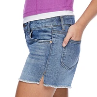 My Sister's Closet Girls' A-Line Denim Short, Sizes 7-18