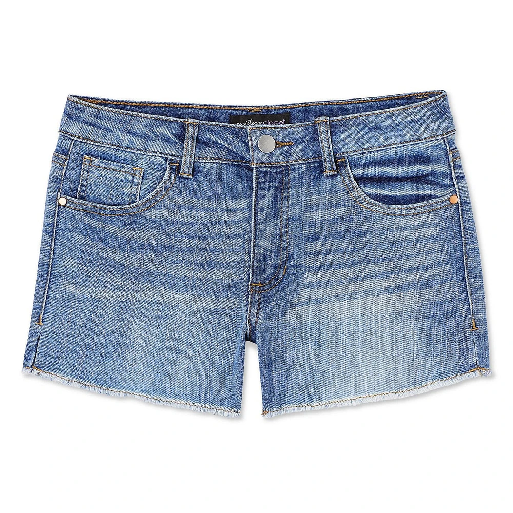 My Sister's Closet Girls' A-Line Denim Short, Sizes 7-18