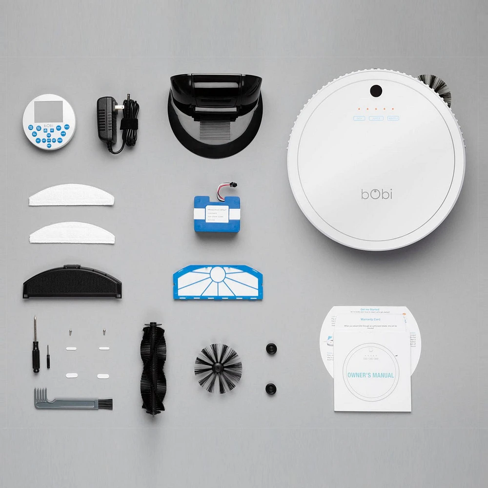 bObi Classic Snow Robotic Vacuum Cleaner