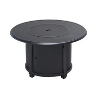 Paramount Alan Stamped Round Aluminum Fire Table