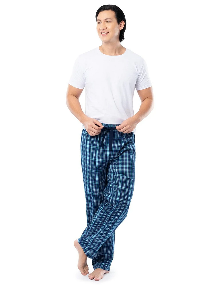 Pantalon de nuit léger et décontracté pour hommes IZOD, bleu