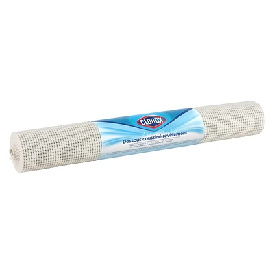 Cushion Grip Shelf Liner with Clorox® - White, 20 in. x 9 ft.