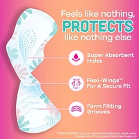 Always Radiant Teen Pads, Size 1, Regular, with Wings, Unscented, 42CT