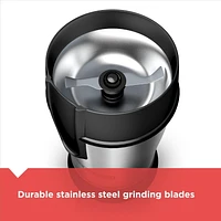 Black + Decker Smartgrind Stainless Steel Coffee Grinder