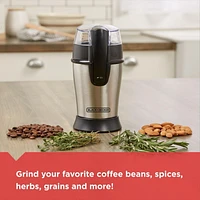 Black + Decker Smartgrind Stainless Steel Coffee Grinder