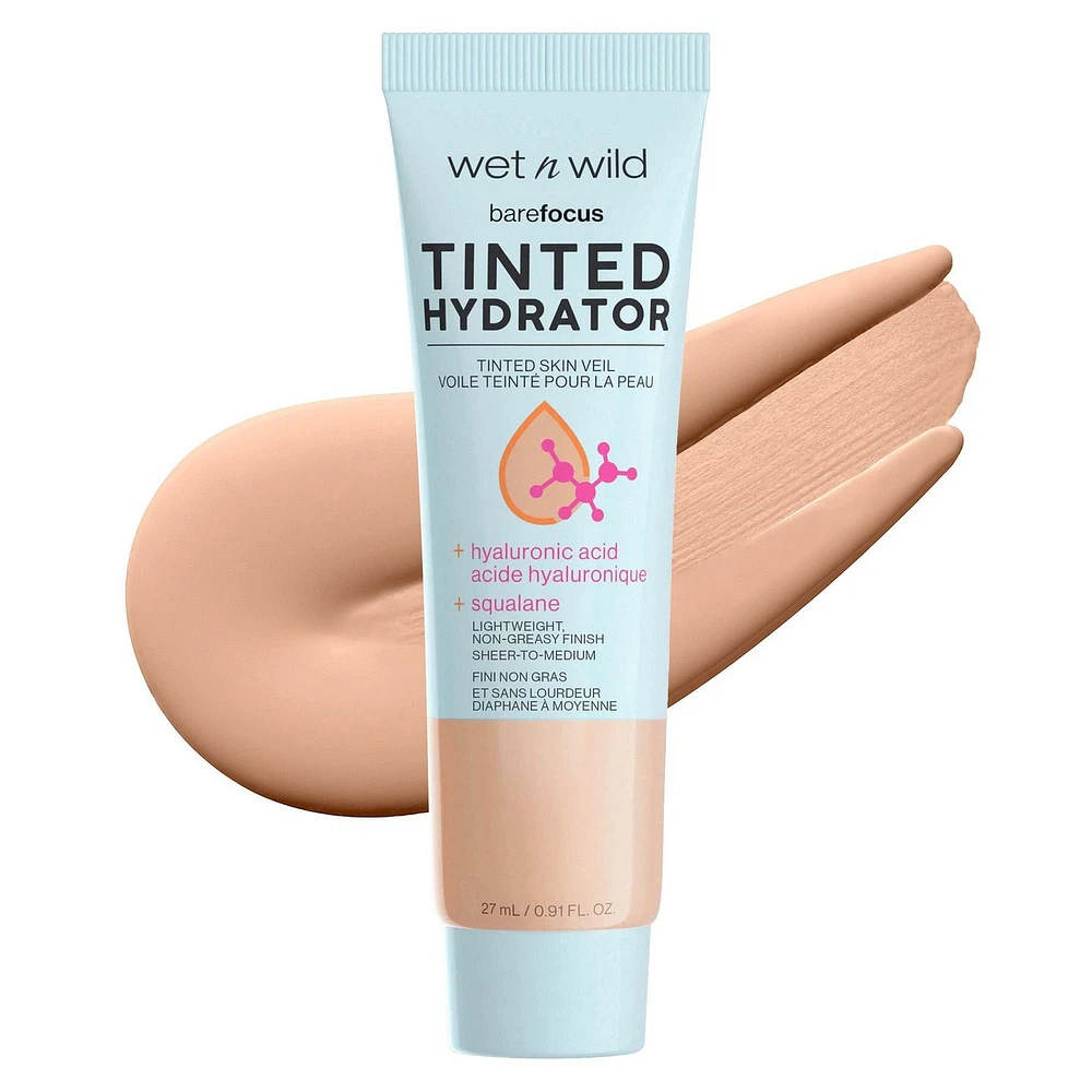 BARE FOCUS TINTED HYDRATOR - LIGHT, tinted hydrator
