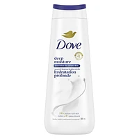 Dove Body Wash Deep Moisture 24hr Moisturizing Skin Cleanser for Lotion-Soft Skin, 591mL