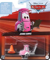 Disney and Pixar Cars Jessica Carvill 1:55 Scale Die-Cast Vehicles For Kids Ages 3+ Years