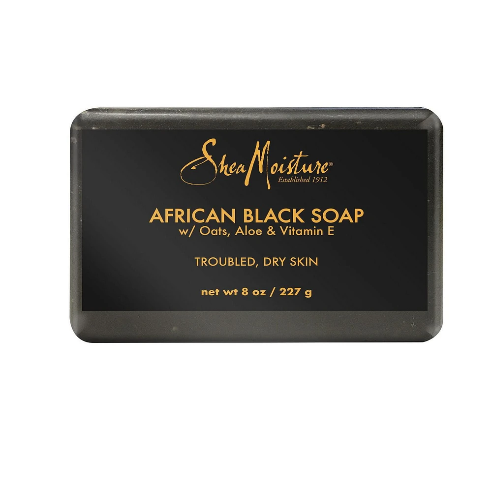 SheaMoisture African Black Soap Bar, 227 g Soap Bar