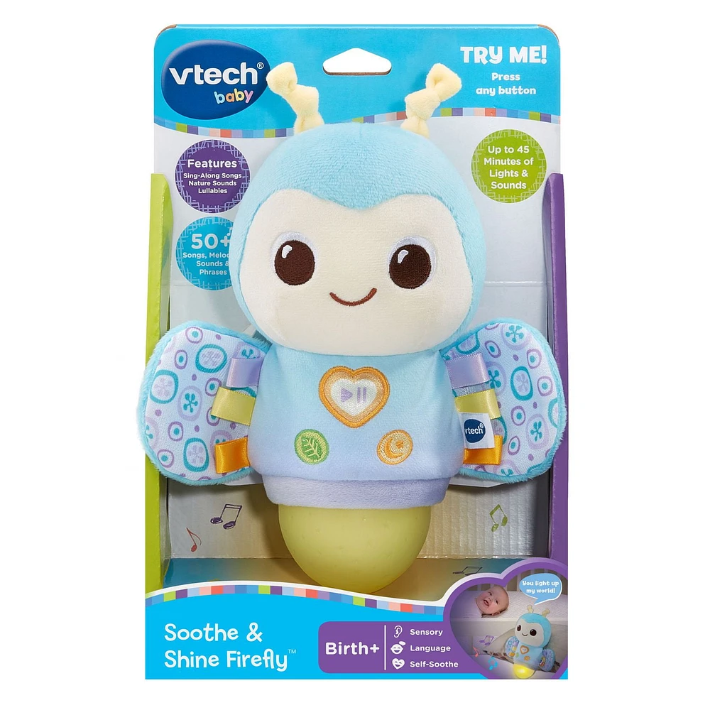 VTech Baby Lili, Ma luciole douce nuit - Version anglaise, Naissance+