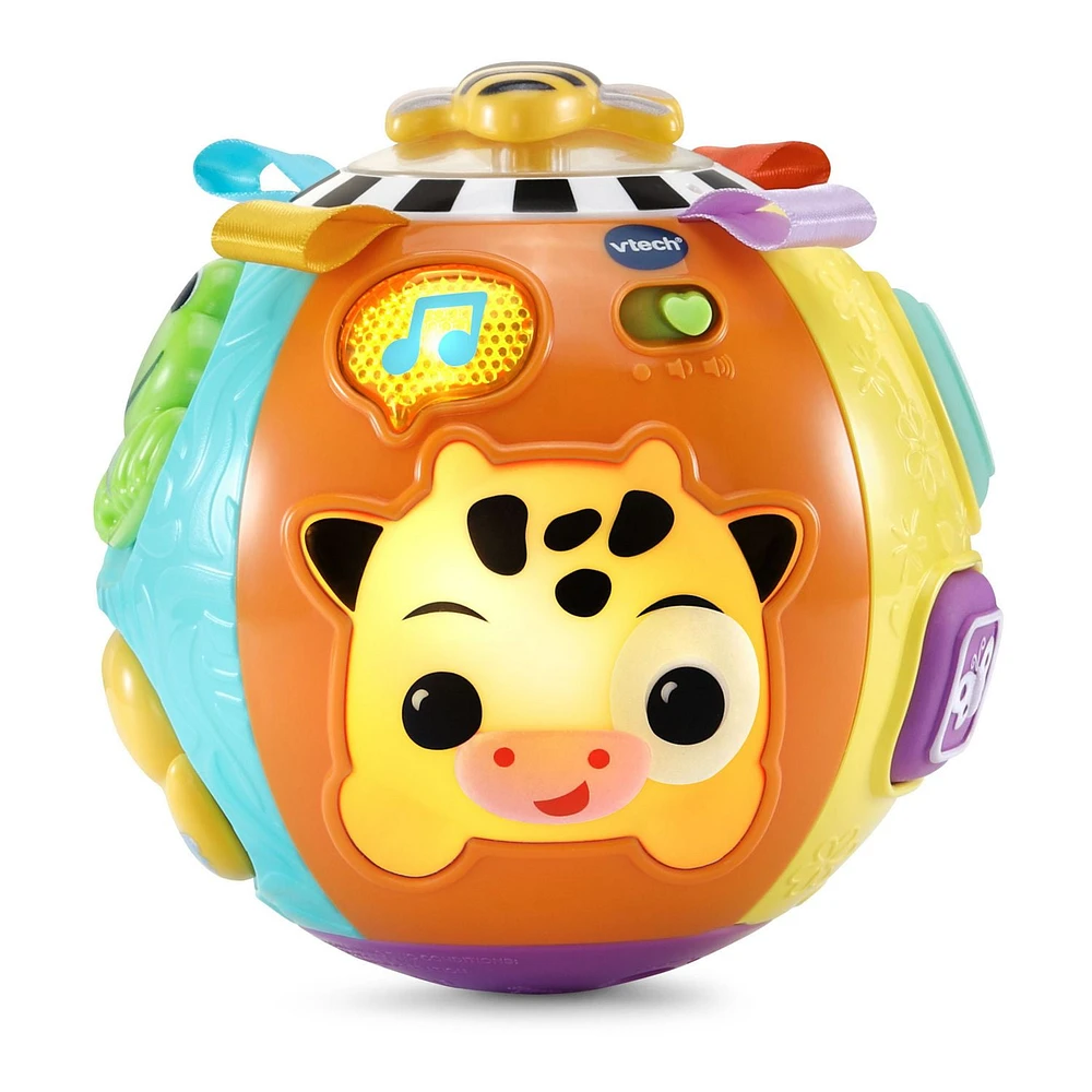 VTech Baby Lumi Balle des animaux - Version française, 3+ Mois