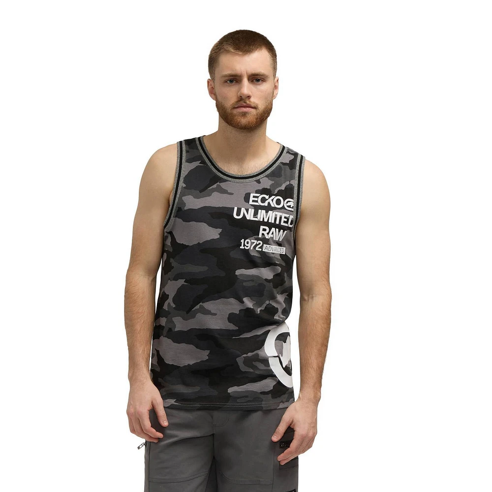ECKO Men’s Endless Y/D Rib Tank Top, S-XXL