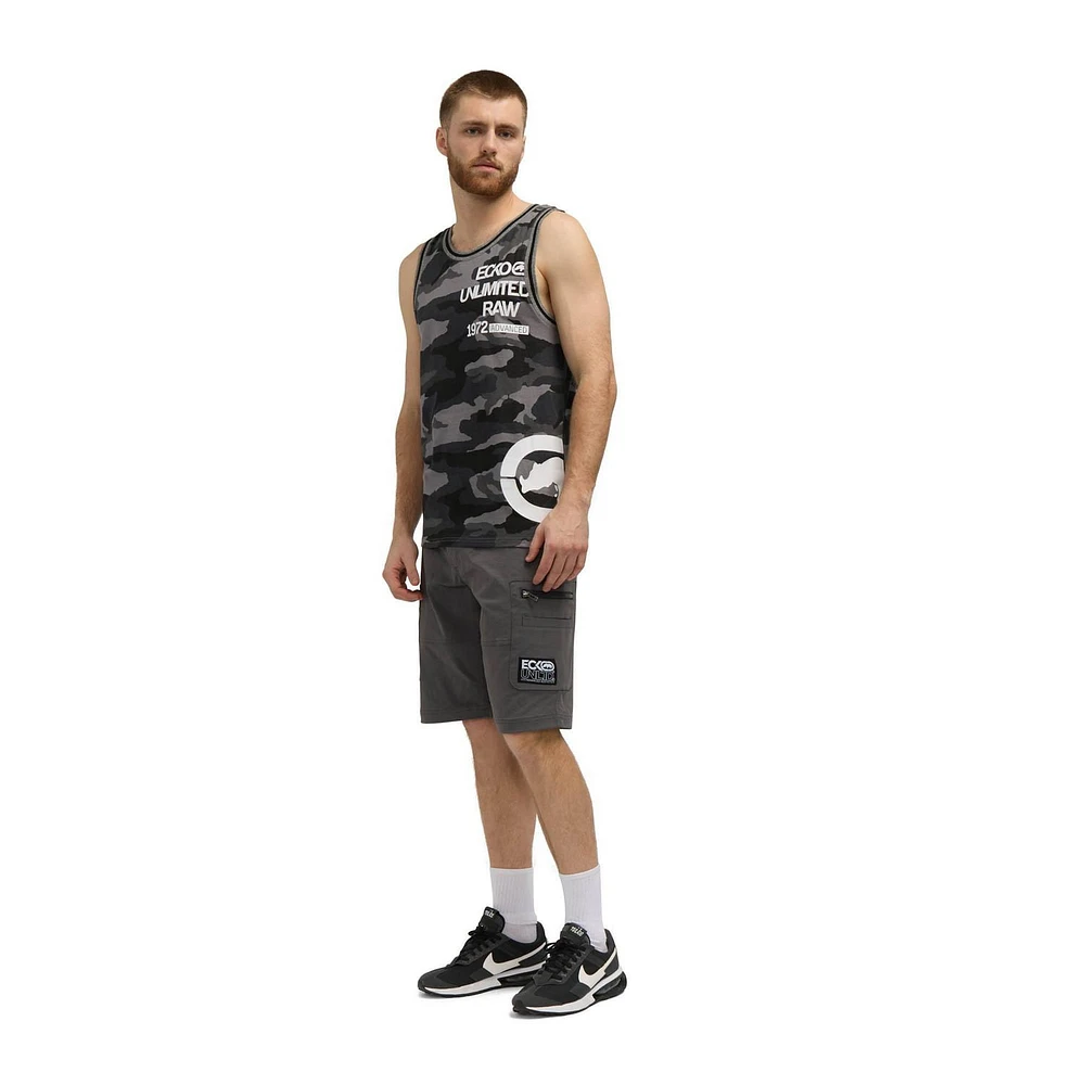 ECKO Men’s Endless Y/D Rib Tank Top, S-XXL