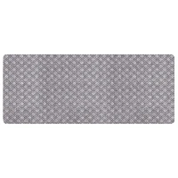 2-ft x 5-ft Two-Tone Silver Mist Grey Hardy Needlepunch Non-Slip Absorbent Indoor Floor Mat Runner, 2-ft x 5-ft