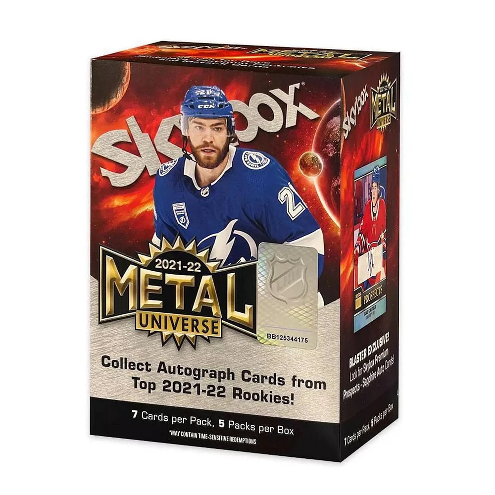 2021-22 Upper Deck Skybox Metal Universe Hockey Blaster Box