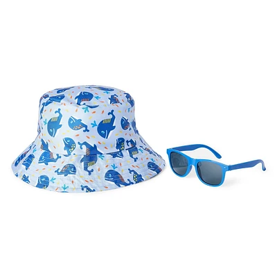 George Toddler Boys' Bucket Hat 2-Piece Set, Sizes 2T-5T
