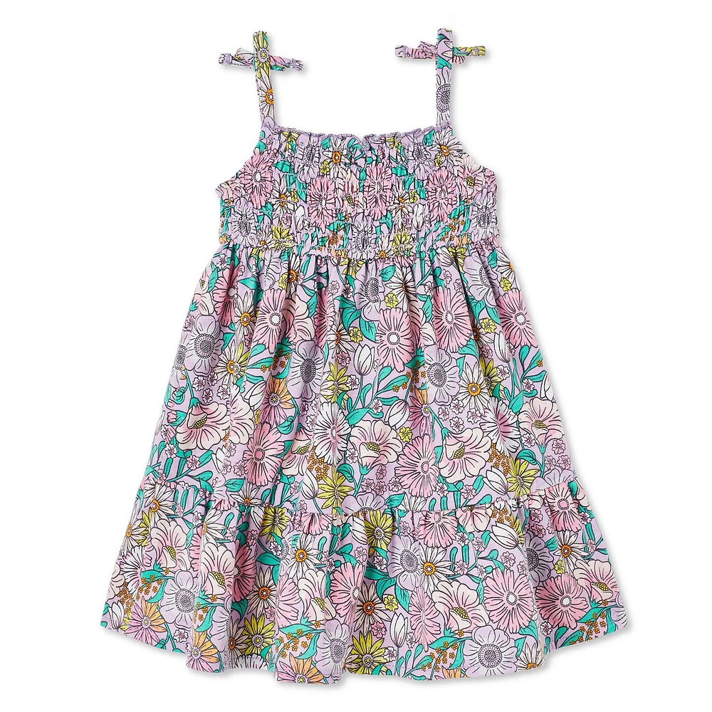 George Baby Girls' Smocked Sundress, Sizes 0-24 months