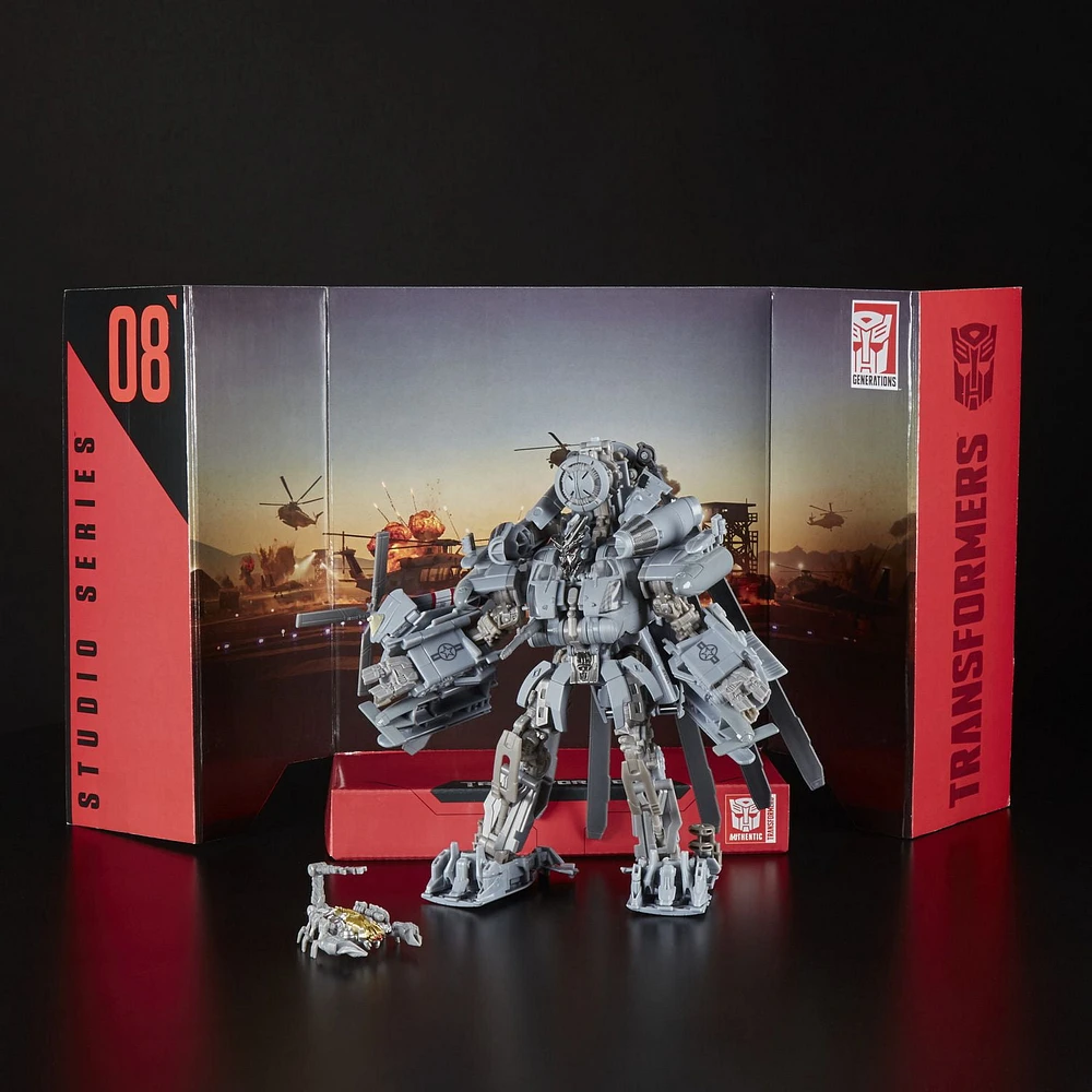 Transformers Studio Series 08 Leader Class Movie 1 Decepticon Blackout