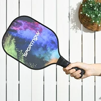 Soozier Pickle Balls Racket Set of 2 with 4 Balls and Carry Bag