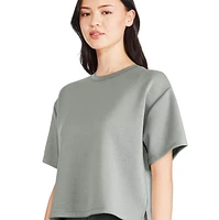 T-shirt en tricot scuba George pour femmes