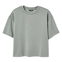 T-shirt en tricot scuba George pour femmes