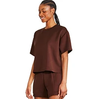 T-shirt en tricot scuba George pour femmes