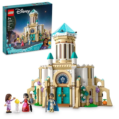 LEGO Disney Princess Le château du roi Magnifico 43224 Ensemble de construction (613 pièces)