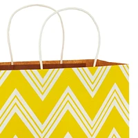 Hallmark 12" Large Paper Gift Bag Assortment, Pack of 12 in Blues, Red, Yellow, Black - Solids and Geometric Patterns for Birthdays, Father's Day, Holidays and More