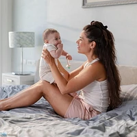 Ensemble de jouets de dentition en silicone – baguette et tuba de Nûby™, Faits à 100 % de Silicone Pour les enfants de 3 mois +
