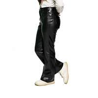 Justice Girls Black Shine Pants