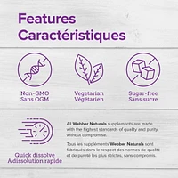 Webber Naturals Magnesium 250 mg Caplets, 210 Caplets