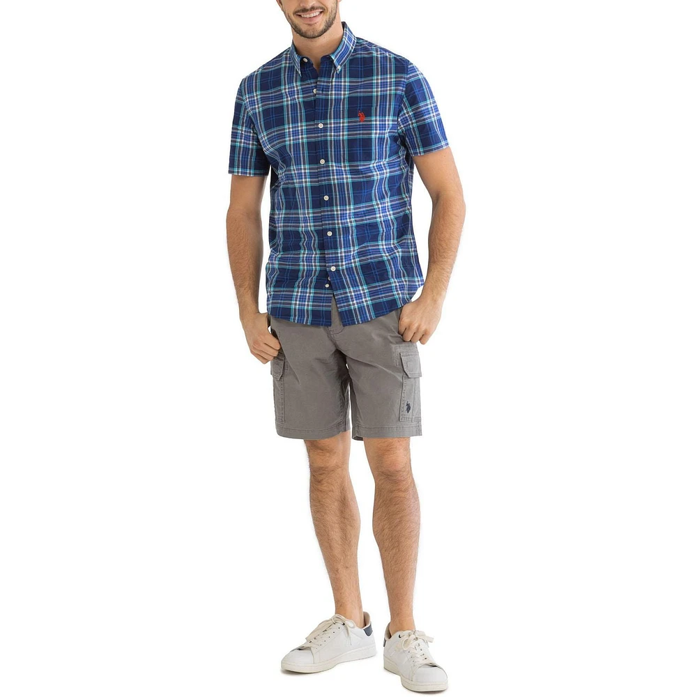 U.S. Polo Assn. Men's Short Sleeve Button Down
