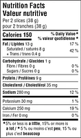 Great Value Lactose Free Marble Cheddar Cheese Slices, 210 g/11 Cheese slices